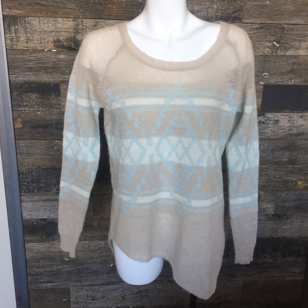 Love stitch asymmetrical sweater. NWOT size med